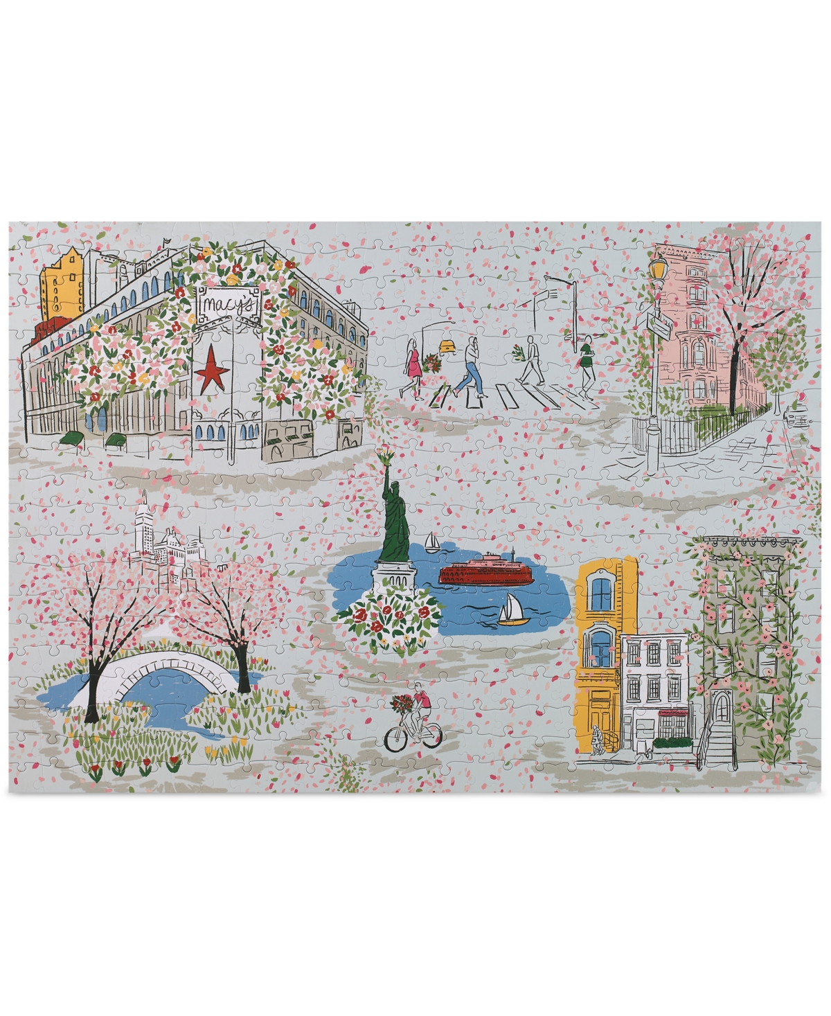 Shop Macy's Flower Show Puzzle, Created For  In Nyc Scenic
