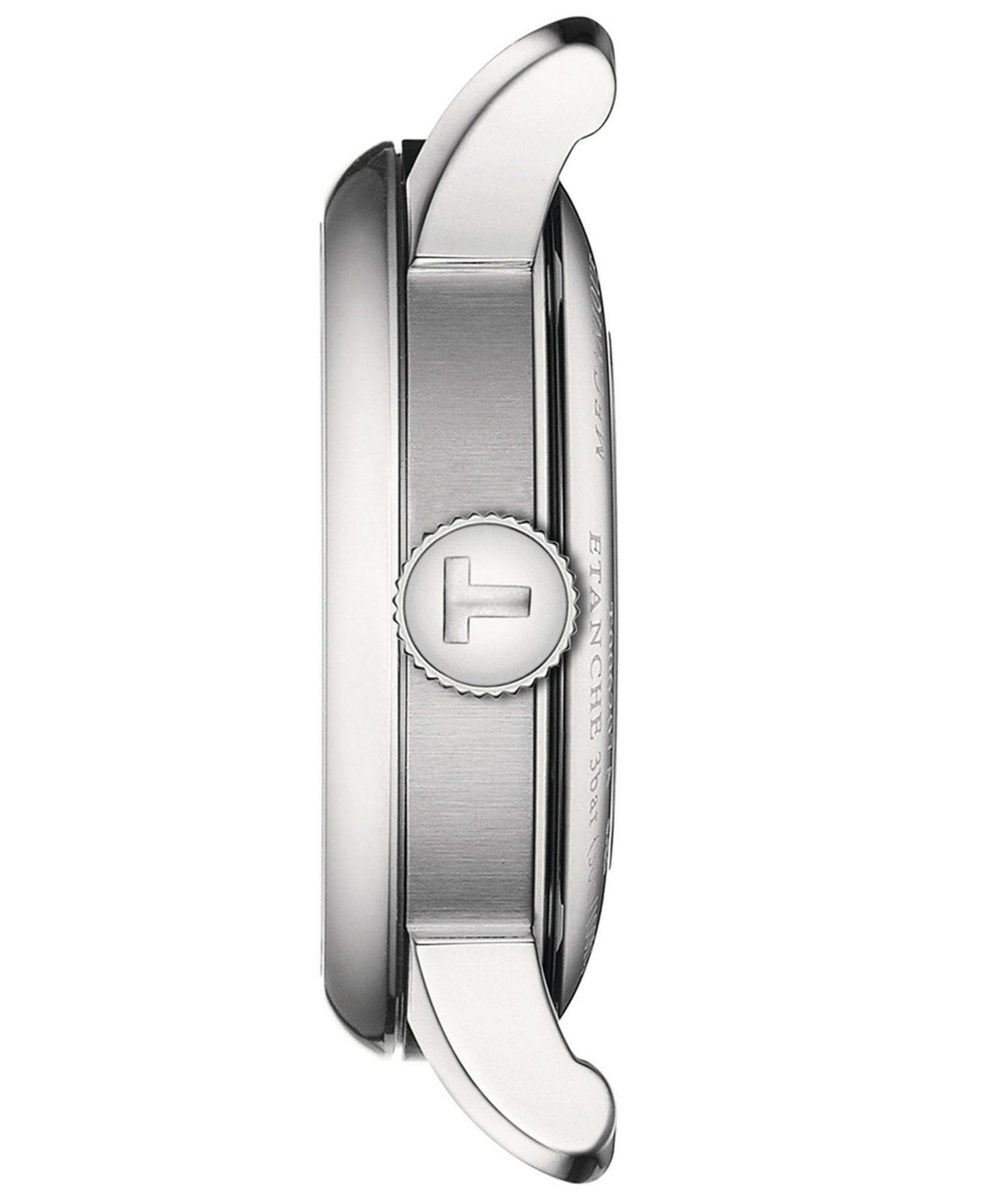 Женские часы Tissot Swiss Automatic Le Locle Diamond Accent Stainless Steel Bracelet Watch 29mm — фото 2