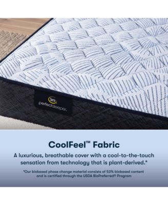 Perfect Sleeper Blue Lagoon Night 12" Firm Mattress Set, Queen Split