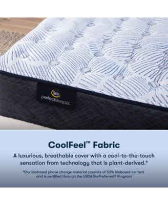 CLOSEOUT! Perfect Sleeper Blue Lagoon Night 13.5" Medium Mattress-Queen