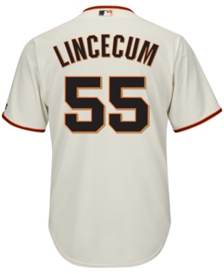Majestic Authentic SF Giants 2012 World Series Tim Lincecum Jersey Mens  2XL/3XL