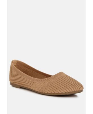 Womens Ammie Solid Casual Ballet Flats