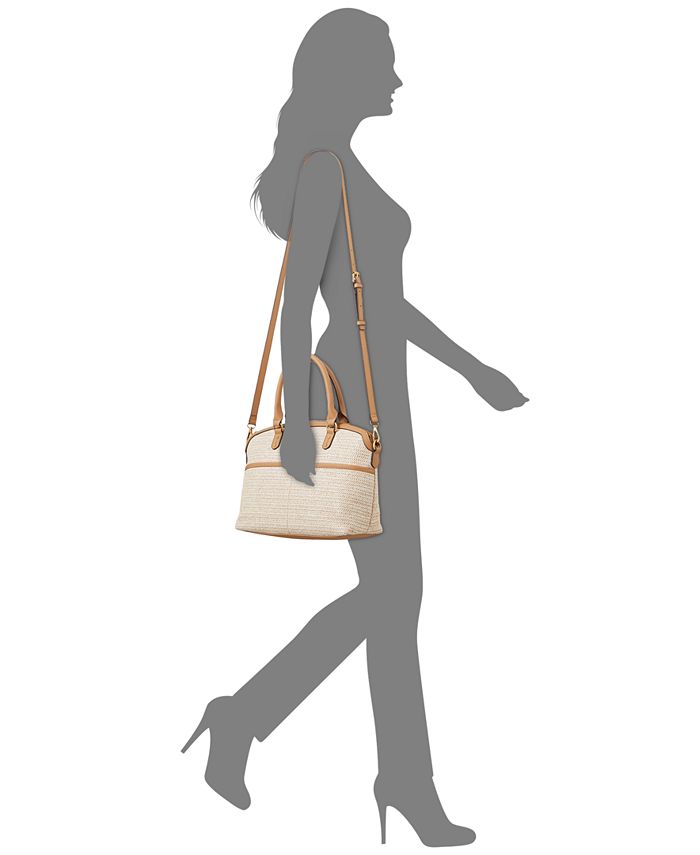 Mari Straw Satchel