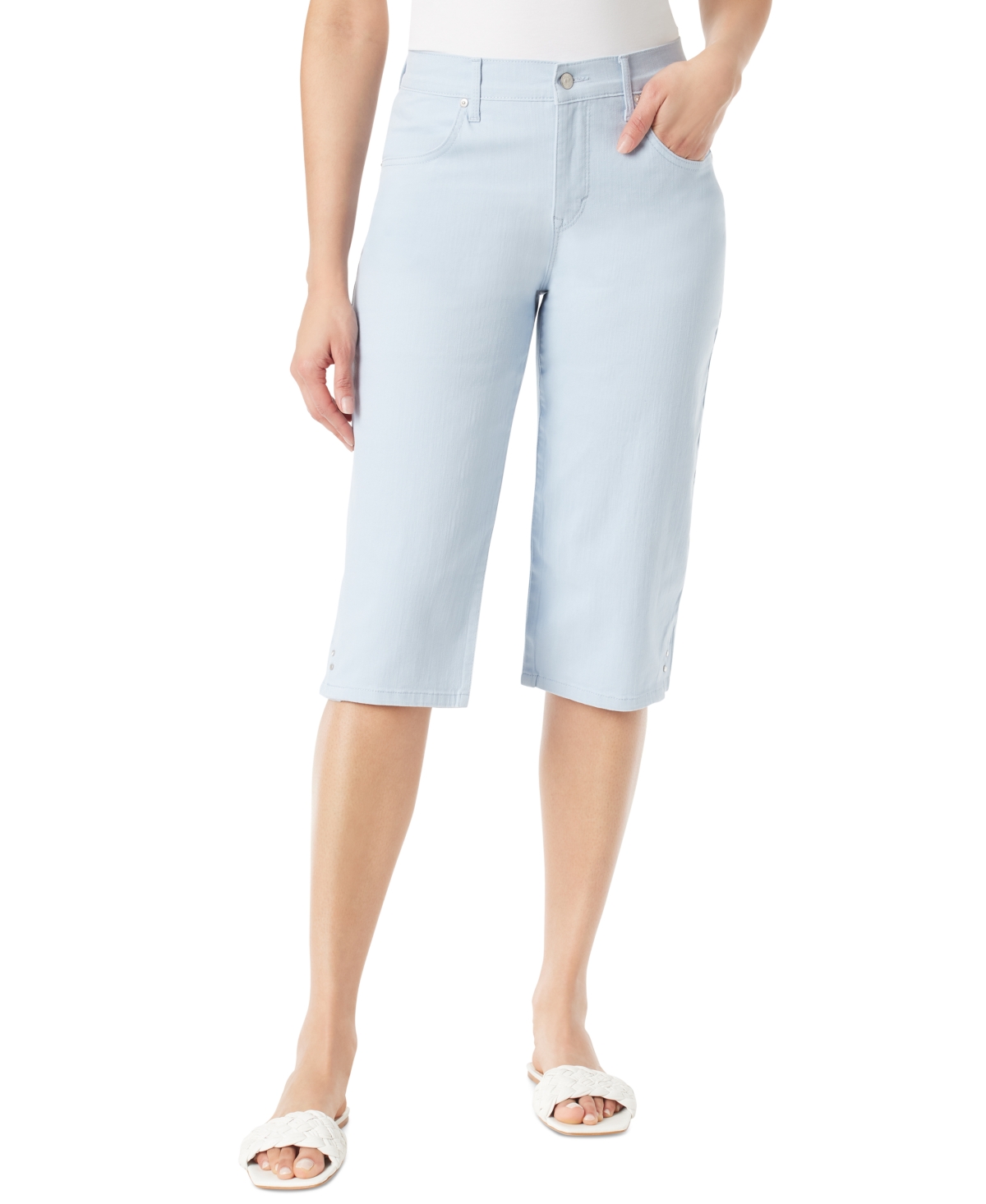 Women's Lorelai Skimmer Capri Jeans - Vintage White