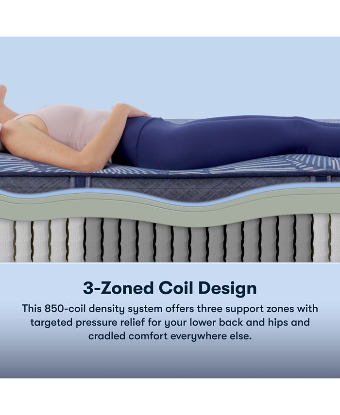Serta Perfect Sleeper Dazzling Night 12" Firm Hybrid Mattress Set, King