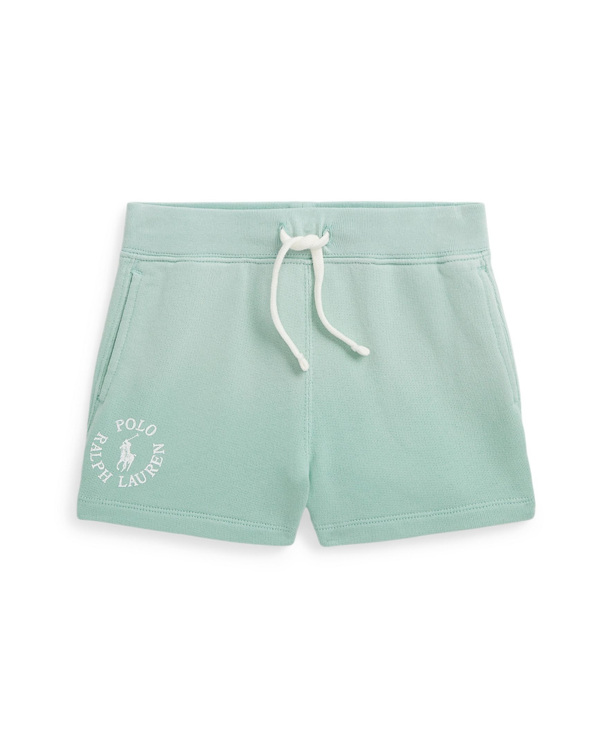 Polo Ralph Lauren Toddler and Little Girls Big Pony Logo Cotton Terry Shorts