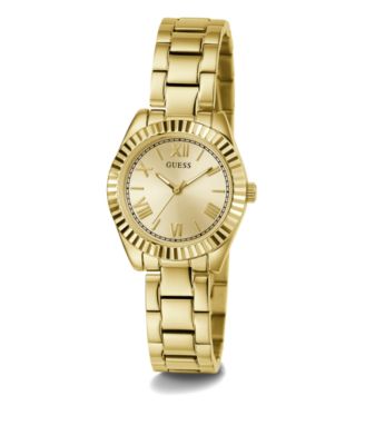 Women's Analog Gold-Tone Stainless Steel Watch 30mm