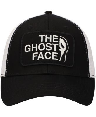 Changes Men's Black Scream The Ghostface Glow-in-the-Dark Trucker Adjustable Hat