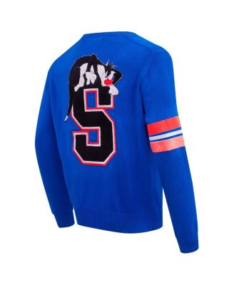 Men's Royal Looney Tunes Sylvester Button-Up Cardigan