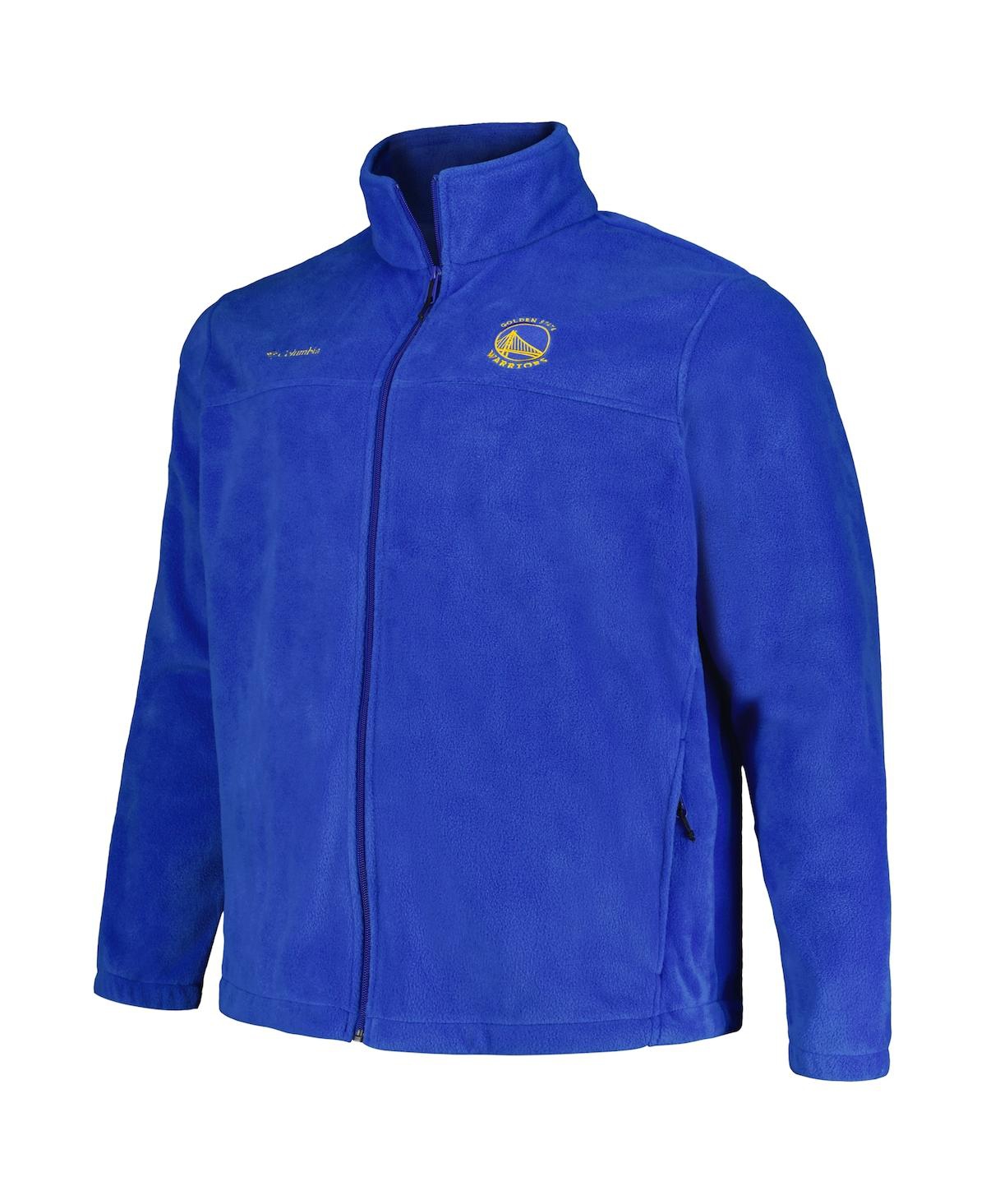 Shop Columbia Men's  Royal Golden State Warriors Steens Full-zip Jacket