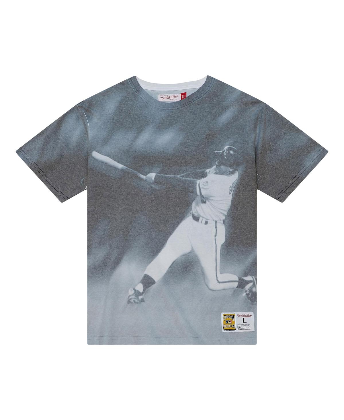 Shop Mitchell & Ness Men's  George Brett Kansas City Royals Cooperstown Collection Highlight Sublimated Pl In White