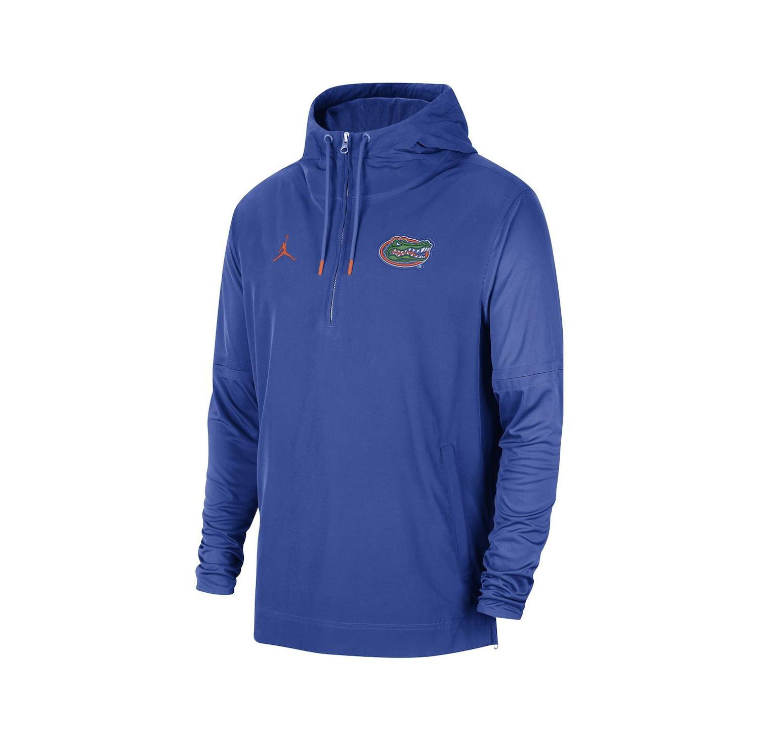 Men's Royal Florida Gators Player Half-Zip Jacket