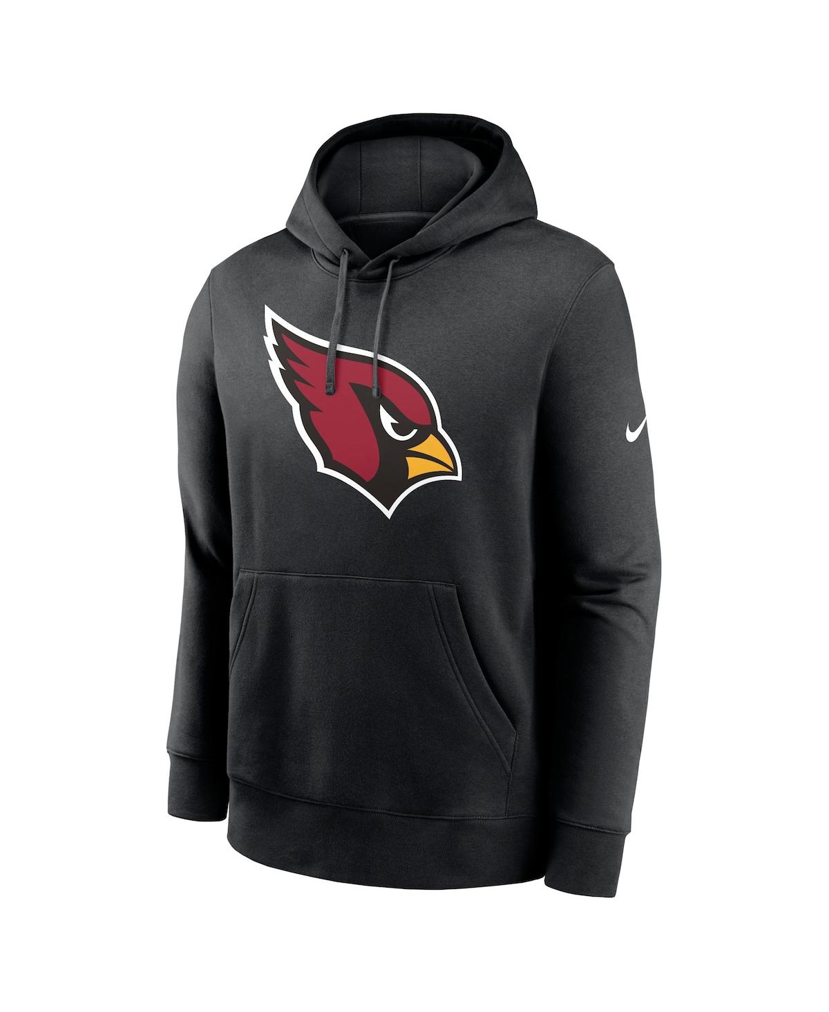 Shop Nike Men's  Black Arizona Cardinals Rewind Club Pullover Hoodie