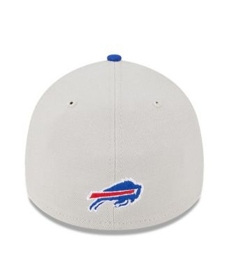 Men's Stone, Royal Buffalo Bills 2023 NFL Draft 39THIRTY Flex Hat