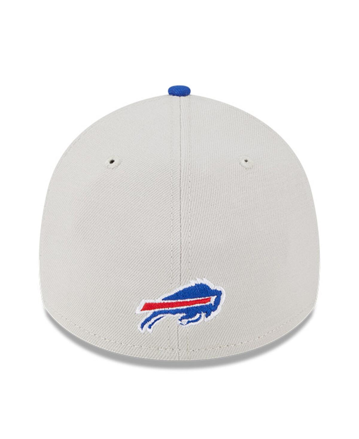 New Era Men's  Stone, Royal Buffalo Bills 2023 Nfl Draft 39thirty Flex Hat In Stone,royal