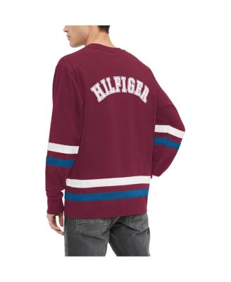 Men's Burgundy Colorado Avalanche Nolan Long Sleeve T-shirt