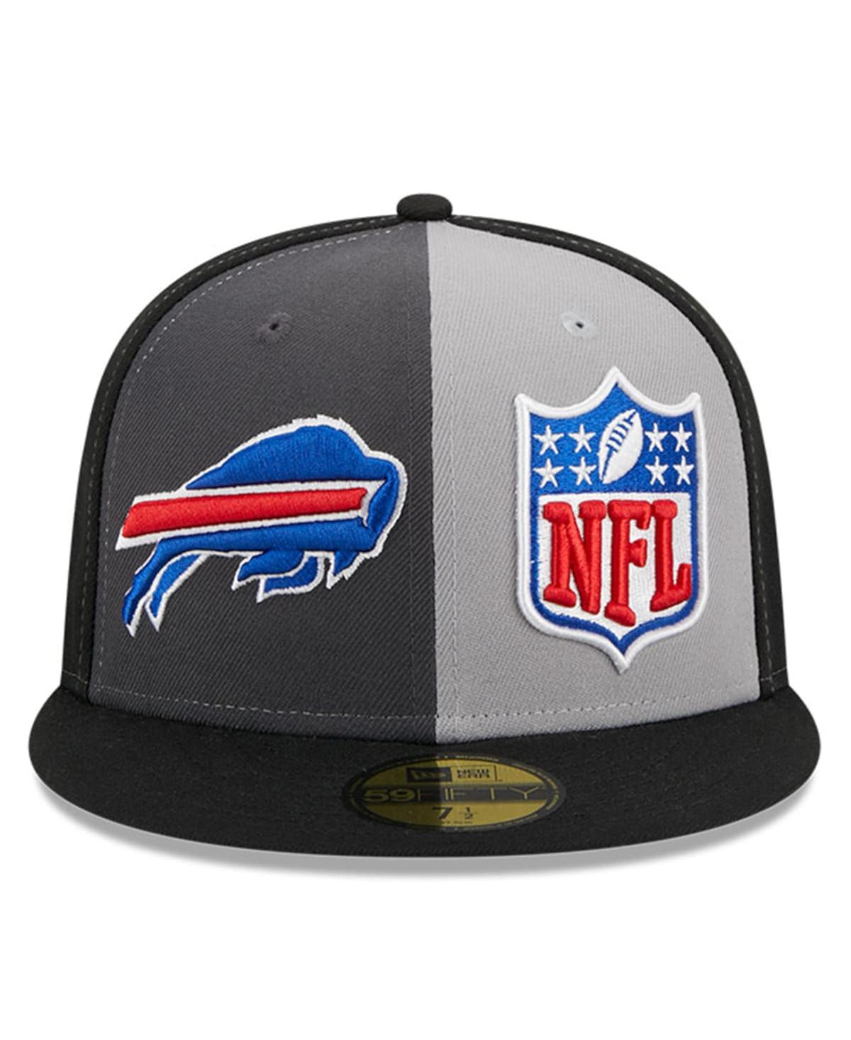 Men's New Era Black Buffalo Bills 2023 Sideline 59FIFTY Fitted Hat - Black