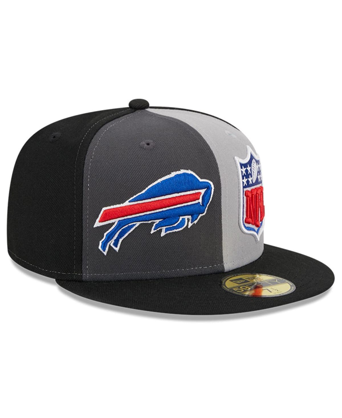 Men's New Era Black Buffalo Bills 2023 Sideline 59FIFTY Fitted Hat - Black