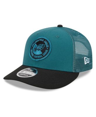 Men's Midnight Green, Black Philadelphia Eagles 2023 Sideline Low Profile 9FIFTY Snapback Hat