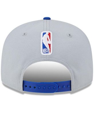 Men's Gray, Royal Golden State Warriors Tip-Off Two-Tone 9FIFTY Snapback Hat