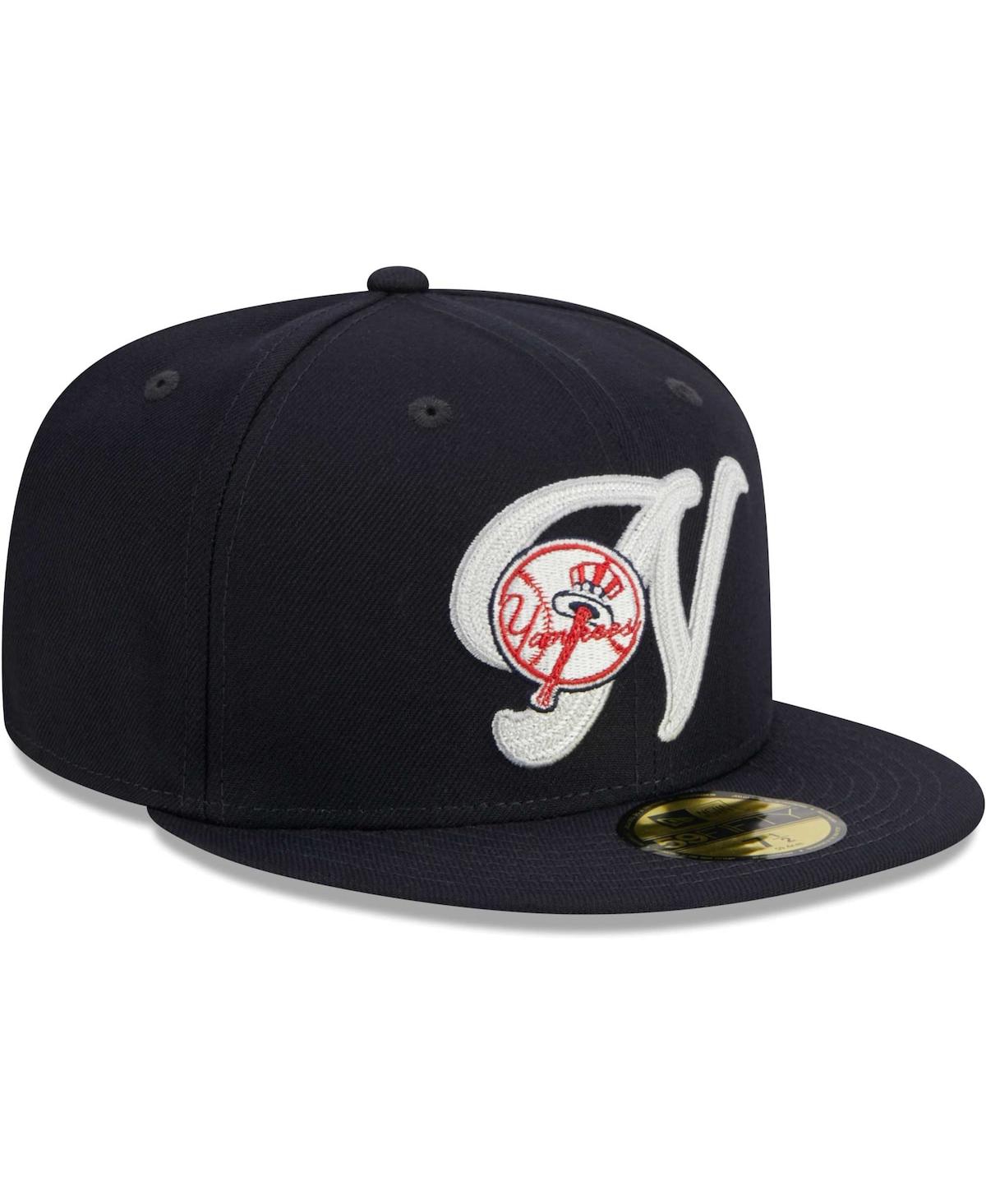 Men's New EraNew York Yankees Duo Logo 59FIFTY Fitted Hat - Navy