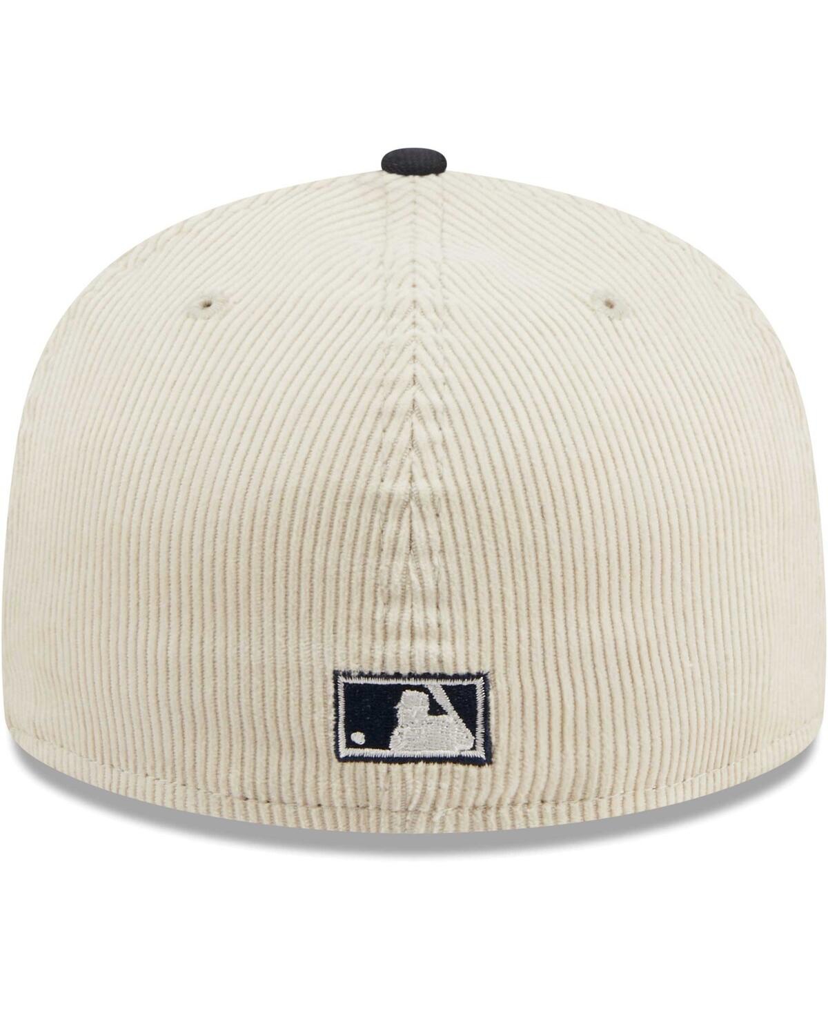 Men's New EraBoston Red Sox Corduroy Classic 59FIFTY Fitted Hat - White