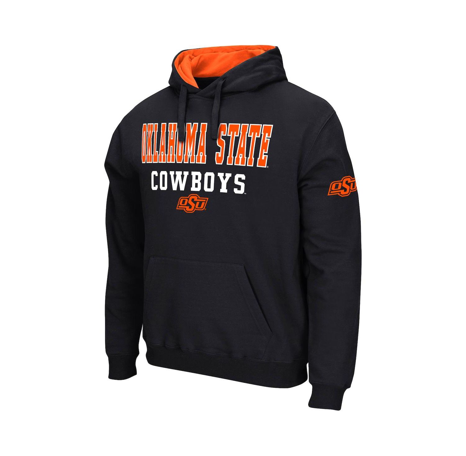 Men's Black Oklahoma State Cowboys Sunrise Pullover Hoodie