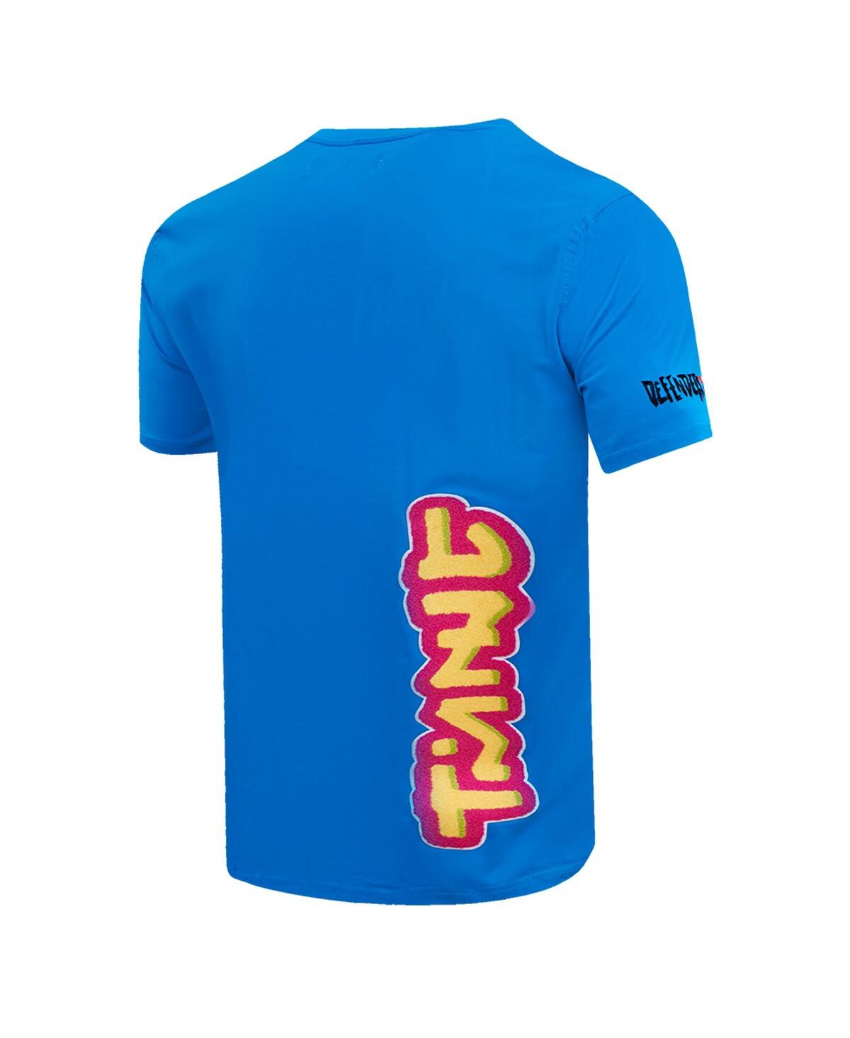 Shop Freeze Max Men's And Women's  Blue Teenage Mutant Ninja Turtles Leo Defender Graphic T-shirt