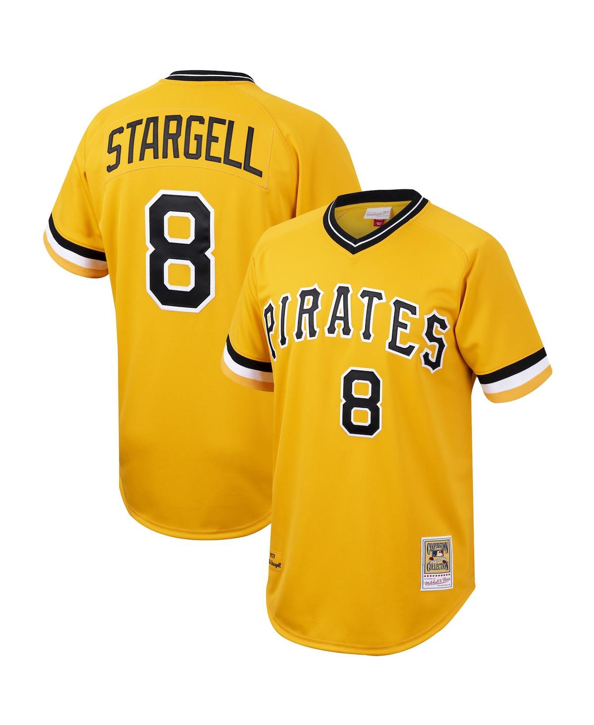 Willie Stargell Pittsburgh Pirates Mitchell & Ness Cooperstown Collection Authentic Jersey - Gold - Gold