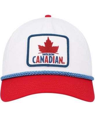 Men's White, Red Molson Coors Roscoe Adjustable Hat