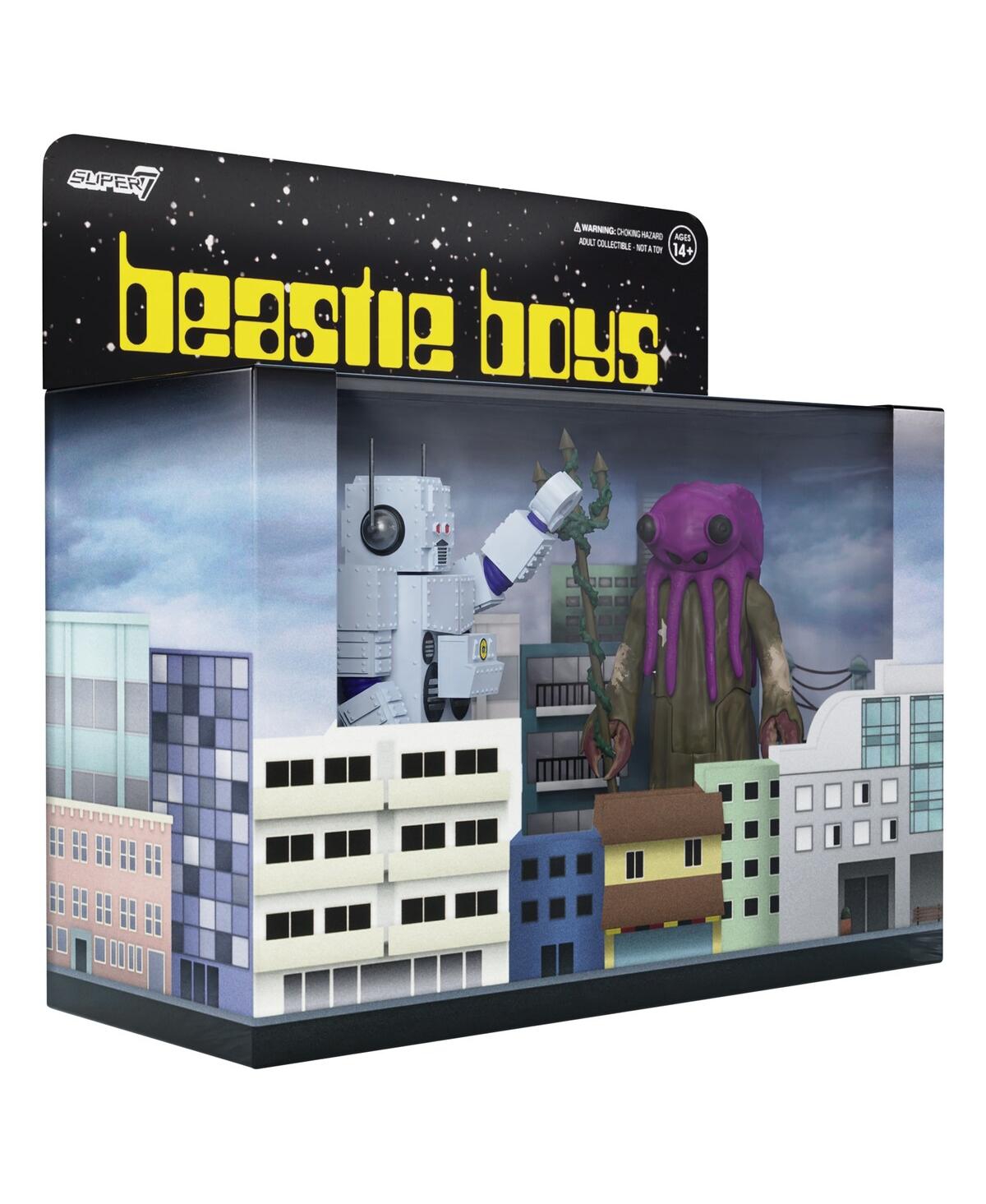 Shop Super 7 Beastie Boys Intergalactic Two-pack Reaction Figures In Multi