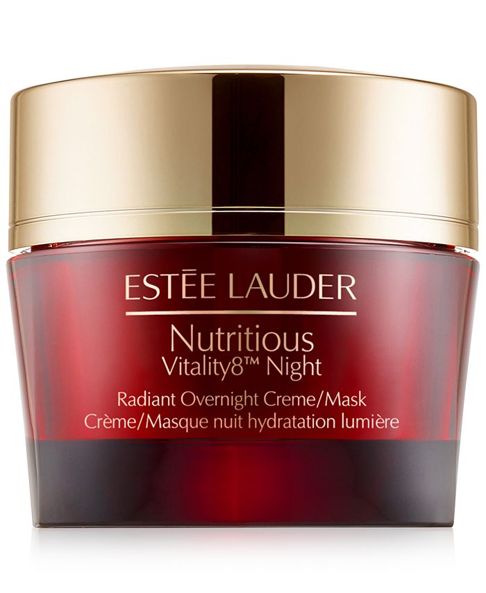 Estée Lauder - Nutritious Vitality8 Radiant Overnight Cr&egrave;me/Mask, 1.7 oz.