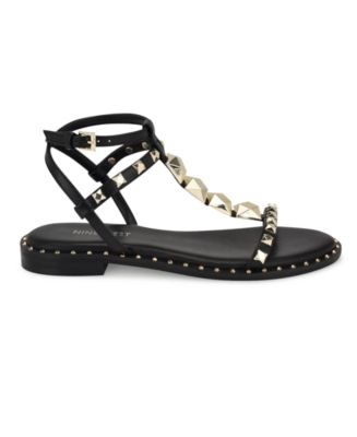 Women's Marcila Studded Strappy Flat Sandals
