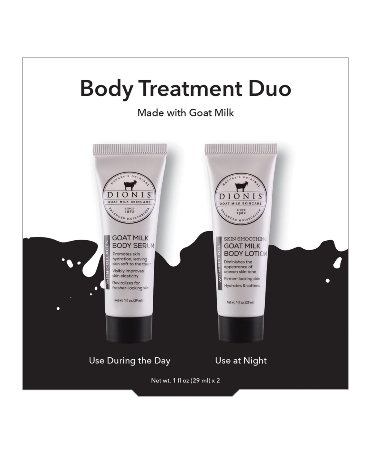 Shop Dionis Body Treatment Goat Milk Duo In No Color