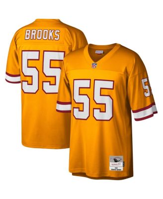 Men s Mitchell Ness Derrick Brooks Orange Tampa Bay Buccaneers Legacy Replica Jersey Macy s