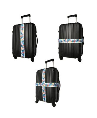 Stitch Luggage Strap 2-Piece Set Officially Licensed, Adjustable Luggage Straps from 30'' to 72''