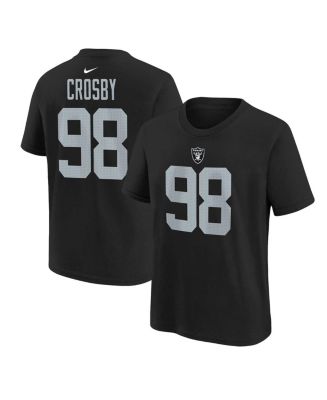 RAIDERS CROSBY 98 ブラックユニフォーム L no 98. Maxx Crosby LV Raiders Limited Jersey-Black | eBay