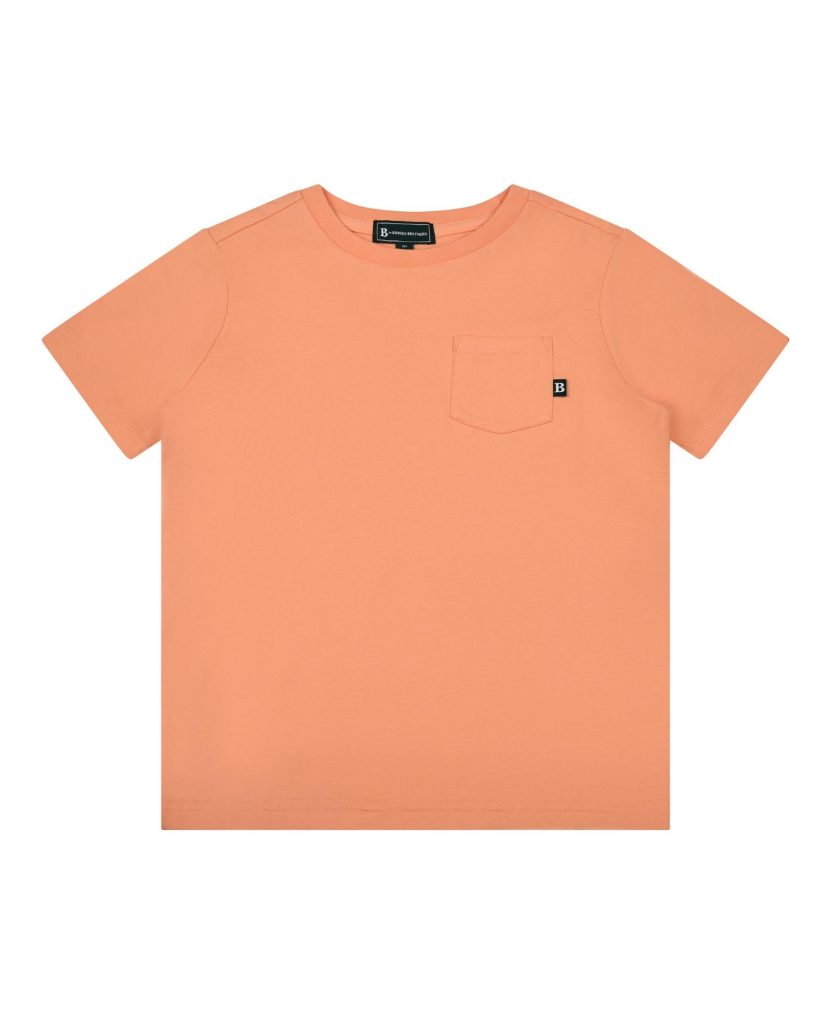 Brooks Brothers Kids' Big Boys Short Sleeve Pique Polo Shirt In Coral Peach