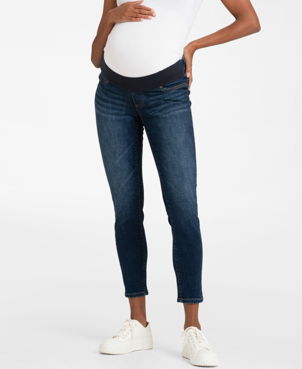 SERAPHINE WOMEN'S UNDER BUMP SKINNY MATERNITY JEANS 