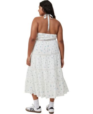 COTTON ON Women's Stella Halter Maxi Dress - Macy's