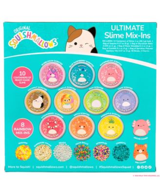 Squishmallows Original Ultimate Slime Mix'Ins, 10-Pack