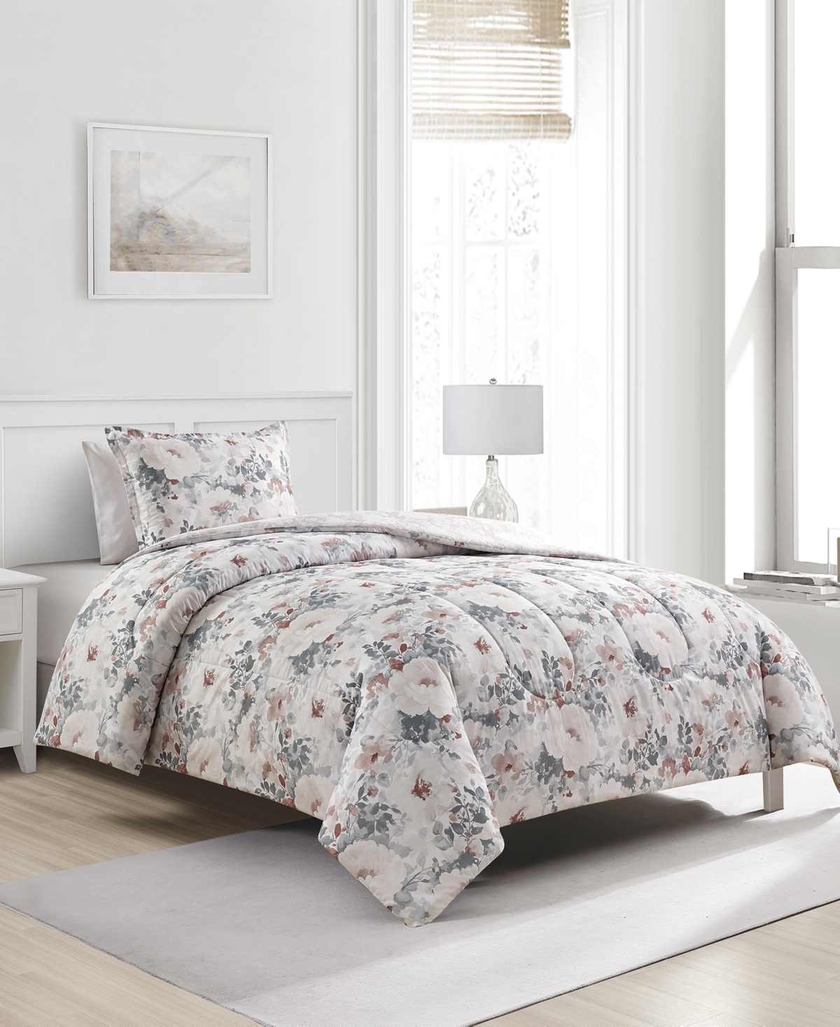 Sunham Roselyn 3-pc Comforter Set, Exclusively At Macy's In Blush