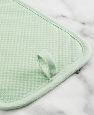 Gingham Pot Holder 2-Pack Set, 7" x 10"