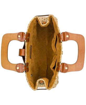 Sancia Large Straw Satchel