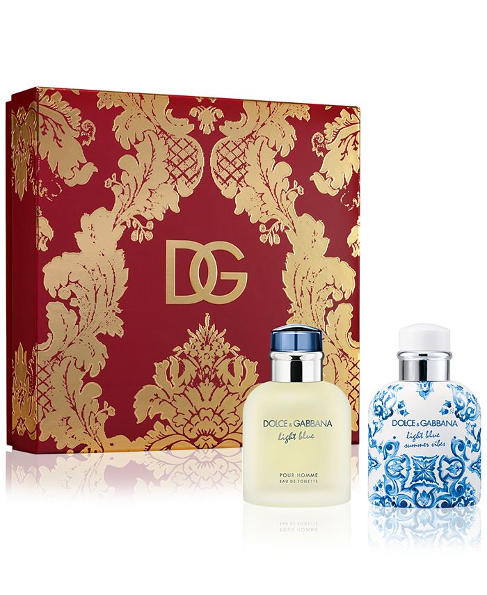 Macy's dolce gabbana cheap light blue gift set