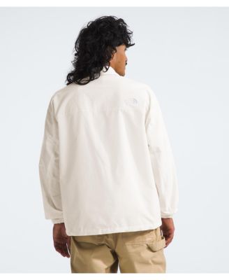 バレンタイン★新品タグ付★THE NORTH FACE★TNF EASY WIND COACHES JACKET ウィンドジャケットUS限定 ロゴ刺繍 (XL) 白 The North Face Men's Easy Wind Coaches Jacket - Macy's