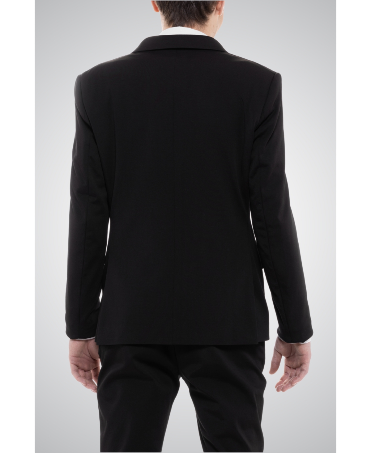 Shop D.rt Men's Sterling One Button Tuxedo In Black