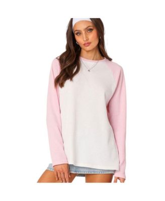 Women's Me Time Oversized Waffle Top