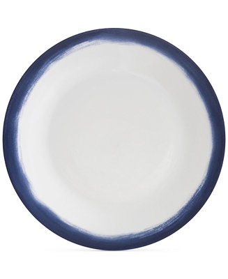 Vera Wang Wedgwood Simplicity Indigo Ombre Dinner Plate 