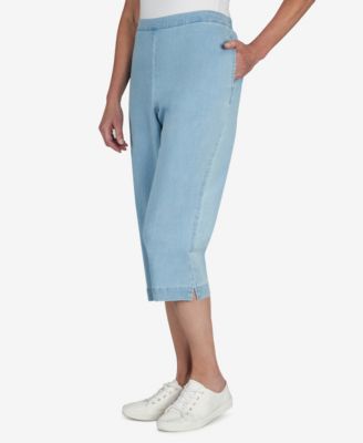 Women's Missy Classics Women's Casual Denim Capri